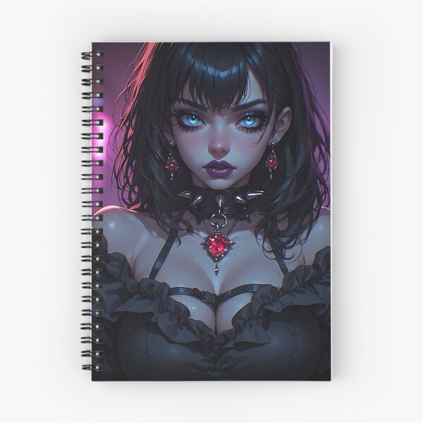 Item preview, Hot Halloween Anime Girl Goth Mommy Waifu Woman designed and sold by Your New Fixation.