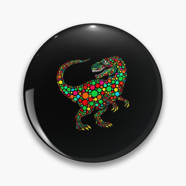 Item preview, Colorful Polka Dot T-Rex Dinosaur for Toddler Boys designed and sold by OddPopARt.