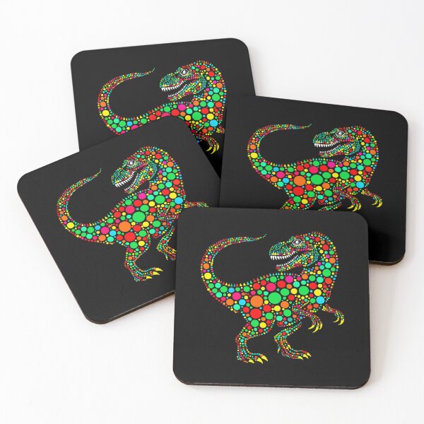 Item preview, Colorful Polka Dot T-Rex Dinosaur for Toddler Boys designed and sold by OddPopARt.