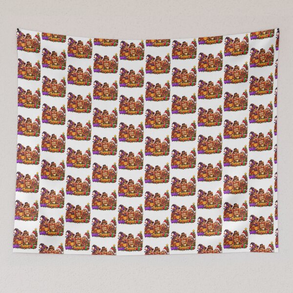 Item preview, HalloThanksMas Turkeys Halloween Thanksgiving Christmas Happy designed and sold by QuiteOrbit.