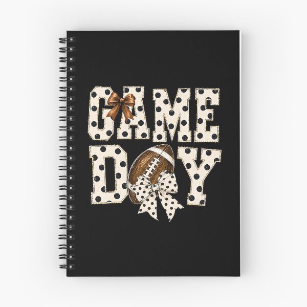 Item preview, Preppy Game Day Polka Dot Football Bow designed and sold by thefirstbroo.