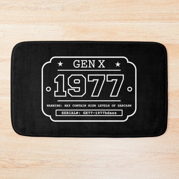 Item preview, 1977 GEN X Badge Vintage Industrial Label Generation X Design Retro Birthday Year designed and sold by HYPNK.