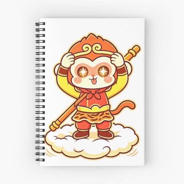 Item preview, Cute Kawaii Chibi Sun Wukong Silly Starry Eyes designed and sold by DigArtis.