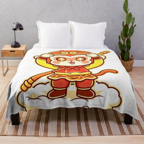 Item preview, Cute Kawaii Chibi Sun Wukong Silly Starry Eyes designed and sold by DigArtis.