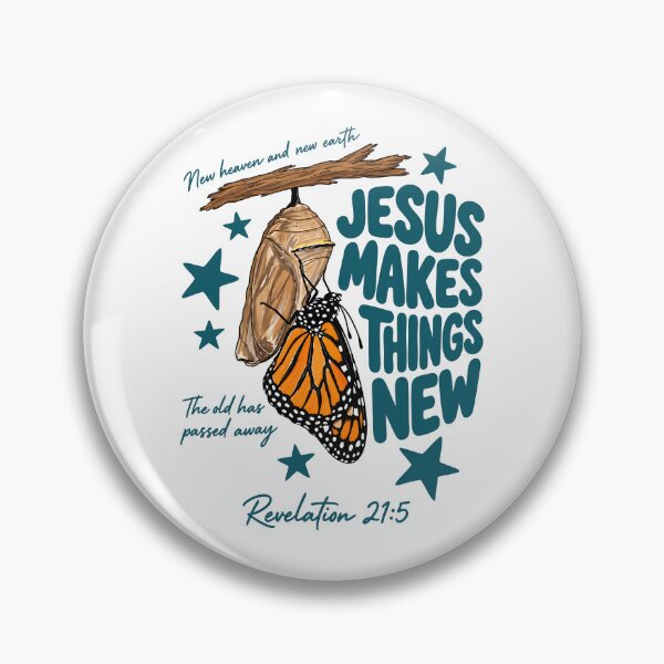 Item preview, Jesus Makes Things New designed and sold by chizuneart.