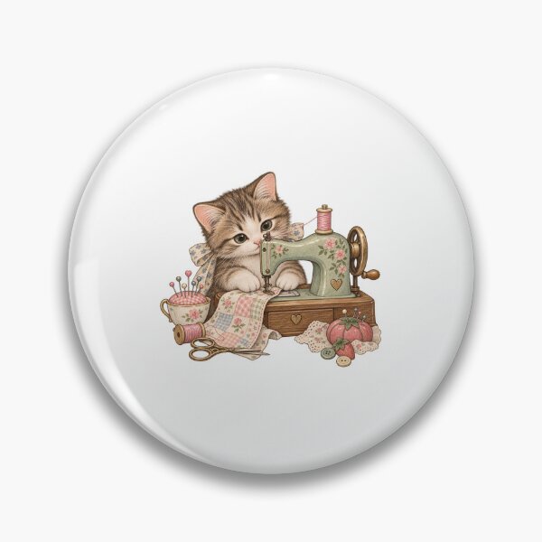 Item preview, Cat Sewing  designed and sold by Jadedoodle.