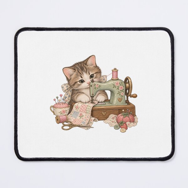 Item preview, Cat Sewing designed and sold by Jadedoodle.