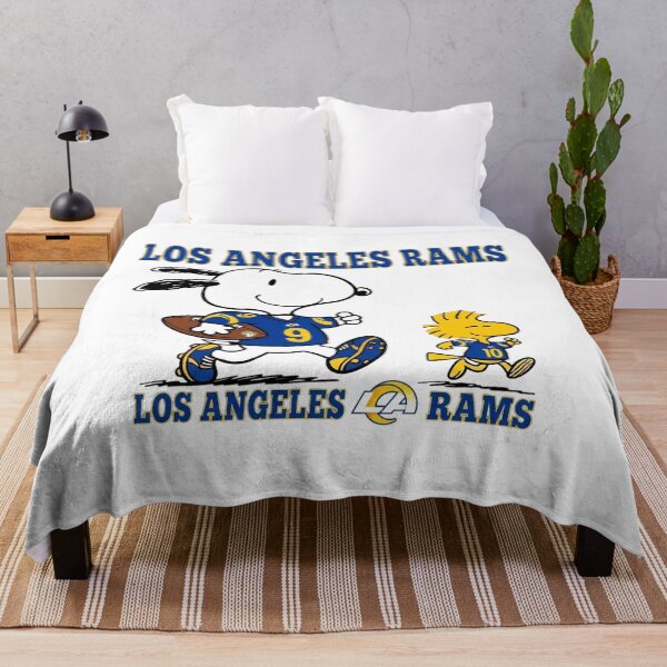 Item preview, Snoopy Los Angeles Rams Game Day Football Fan Art designed and sold by CaneufeyCip.