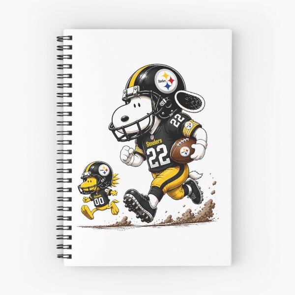 Item preview, Pittsburgh Steelers Snoopy And Woodstock Players Football Team designed and sold by PsycheValley.
