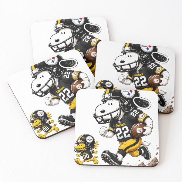 Item preview,  Pittsburgh Steelers Snoopy And Woodstock Players Football Team designed and sold by PsycheValley.