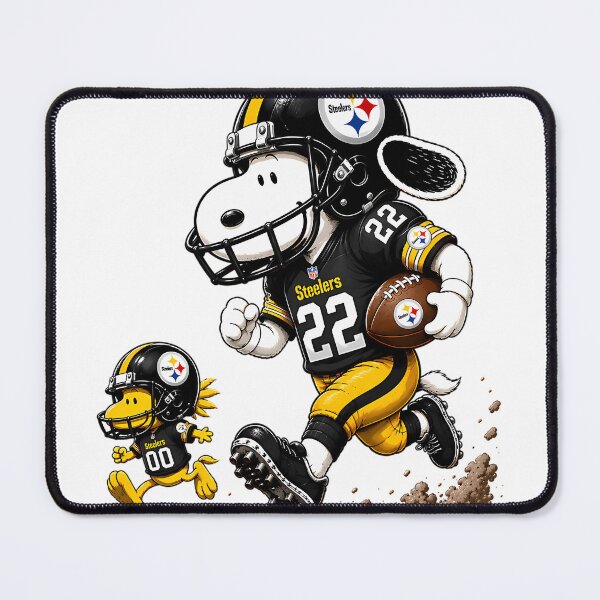 Item preview,  Pittsburgh Steelers Snoopy And Woodstock Players Football Team designed and sold by PsycheValley.