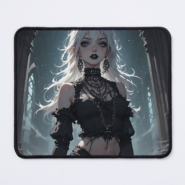 Item preview, Hot Halloween Anime Girl Goth Mommy Waifu Woman designed and sold by Your New Fixation.