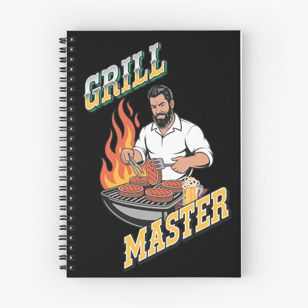 Item preview, Grill Master Retro BBQ Design designed and sold by RODNESAPIAN.