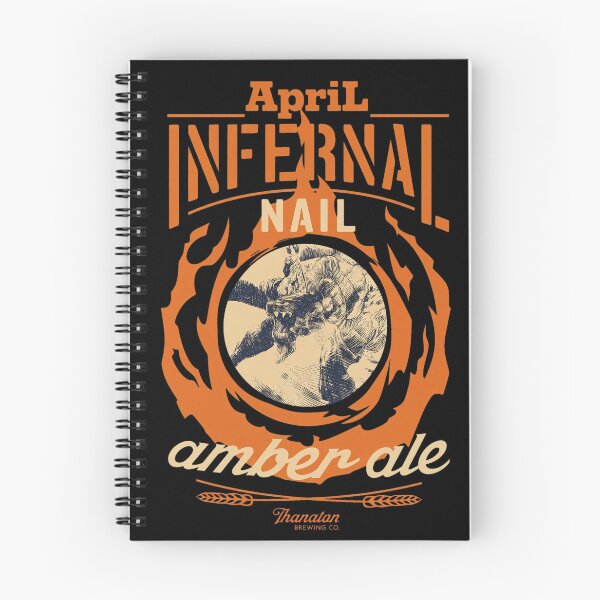 Item preview, Infernal Nail Amber Ale Vintage Brewery designed and sold by RODNESAPIAN.