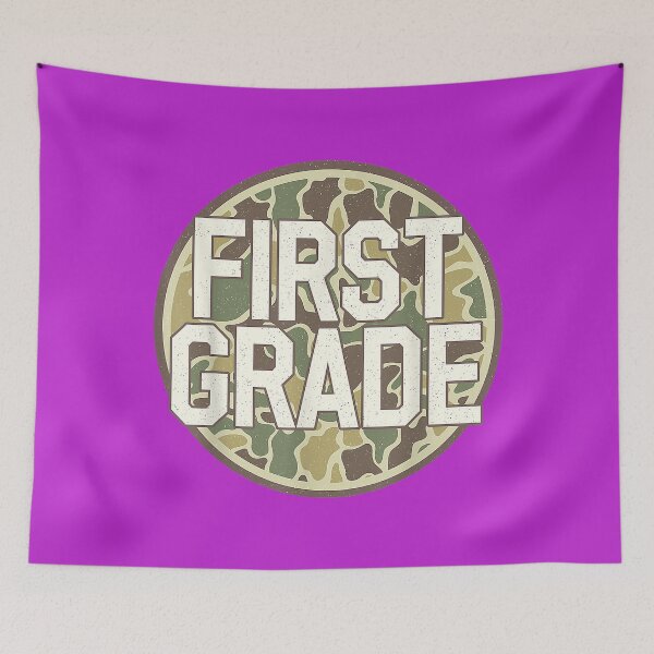 Item preview, First Grade Camo Camouflage Boys Teacher Men Back to School designed and sold by melodycook.