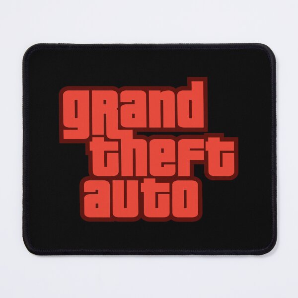 Item preview, GTA Grand Theft Auto Logo Strong Red designed and sold by BubblePopRed.