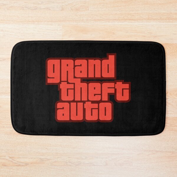 Item preview, GTA Grand Theft Auto Logo Strong Red designed and sold by BubblePopRed.