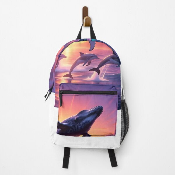Item preview, Ocean Flight — Whale and Dolphins at Dusk designed and sold by Hawaii26.