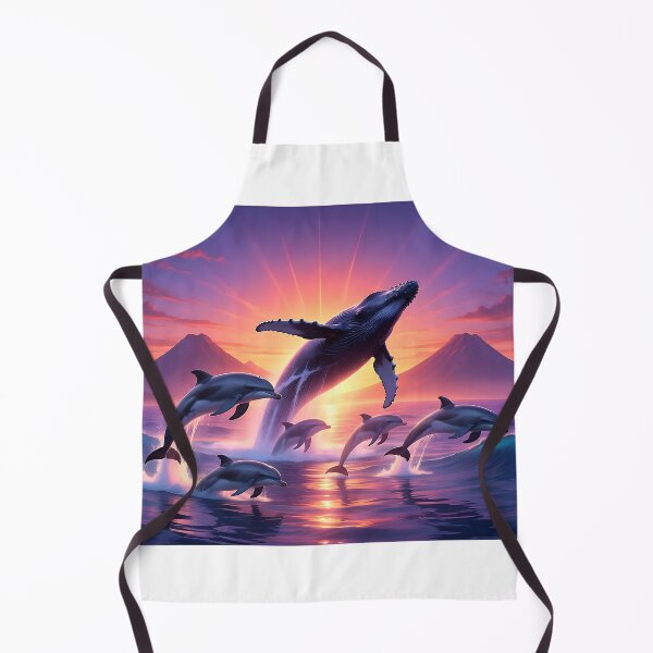 Item preview, Ocean Flight — Whale and Dolphins at Dusk designed and sold by Hawaii26.