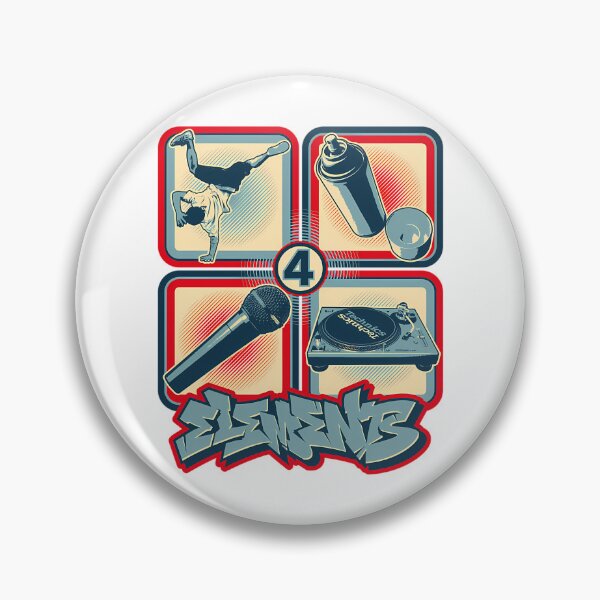 Item preview,  4 Elements Of Hip Hop designed and sold by BullShitShop23.