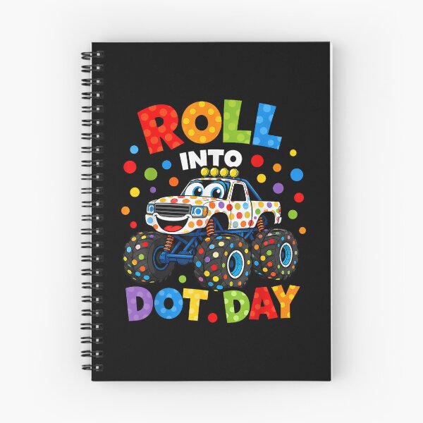 Item preview, Roll Into Dot Day Colorful Monster Truck Polka Dot designed and sold by OddPopARt.