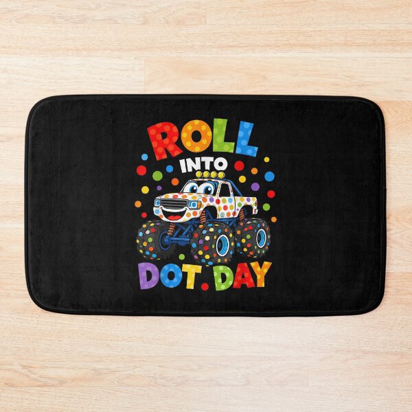 Item preview, Roll Into Dot Day Colorful Monster Truck Polka Dot designed and sold by OddPopARt.