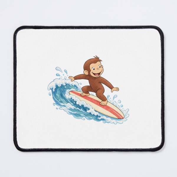 Item preview, Surfing George designed and sold by Jadedoodle.