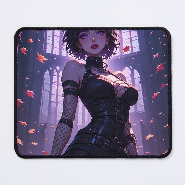 Item preview, Hot Halloween Anime Girl Goth Mommy Waifu Woman designed and sold by Your New Fixation.