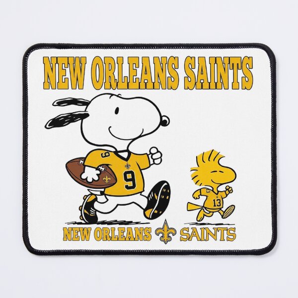 Item preview, Snoopy New Orleans Saints Game Day Football Fan Art designed and sold by CaneufeyCip.