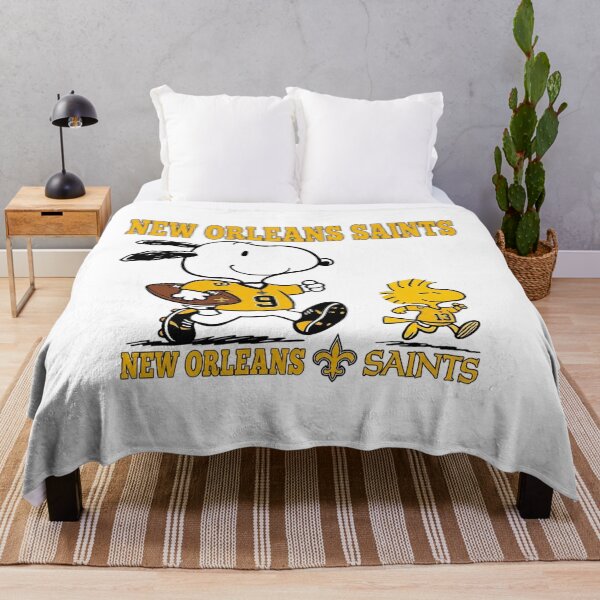 Item preview, Snoopy New Orleans Saints Game Day Football Fan Art designed and sold by CaneufeyCip.