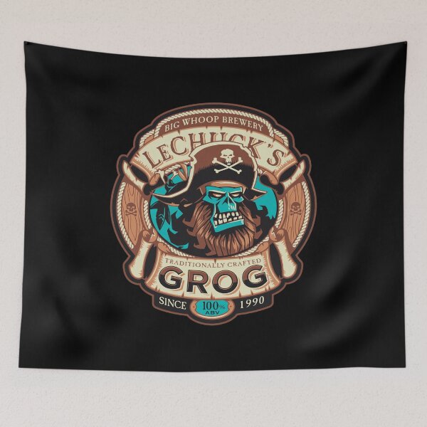 Item preview, LeChucks Legendary Brewery Grog Design designed and sold by RODNESAPIAN.