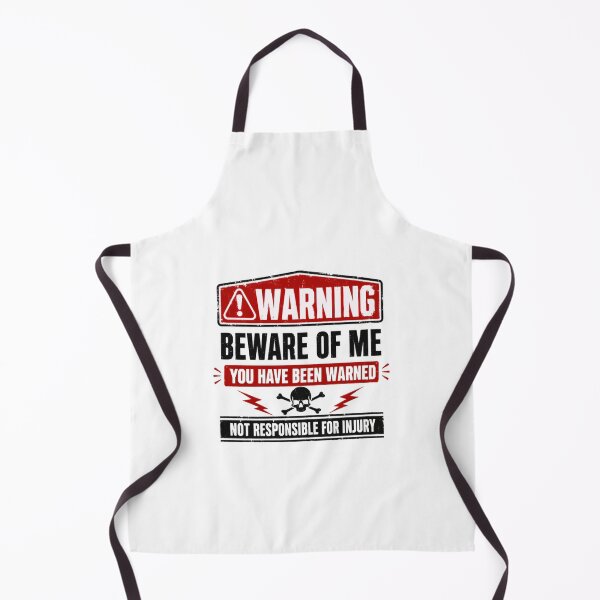 Item preview, Warning Beware Of Me You Have Been Warned Not Responsible For Injury Sarcastic Humor Men Attitude designed and sold by HumansStuck12.