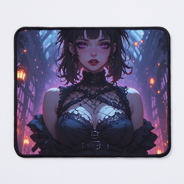 Item preview, Hot Halloween Anime Girl Goth Mommy Waifu Woman designed and sold by Your New Fixation.