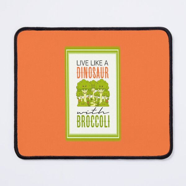 Item preview, Live Like A Dinosaur… (on Orange) designed and sold by PawsitiveMum3.