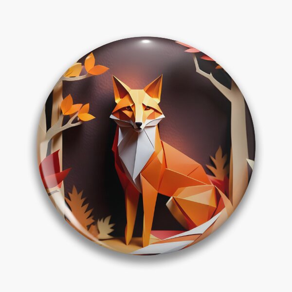 Item preview, Origami fox 2 designed and sold by Lilsilverfish.