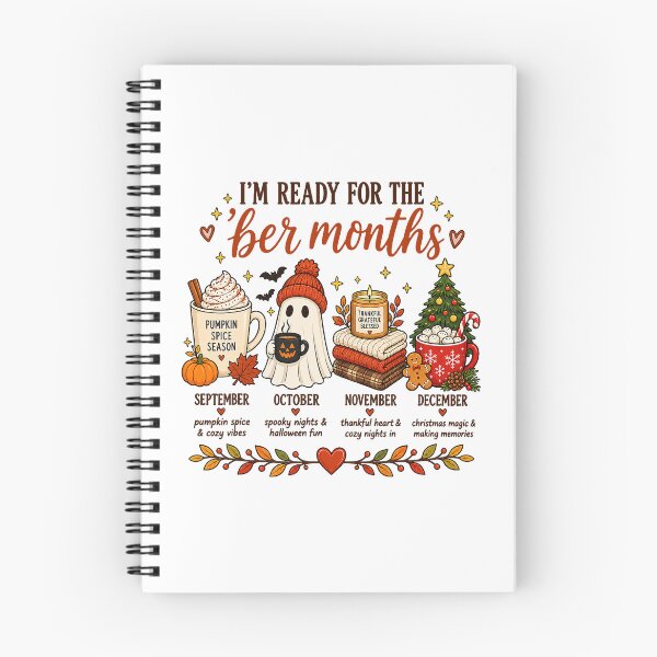 Item preview, I'm Ready for the 'ber Months Cozy Seasonal Celebration designed and sold by OddPopARt.