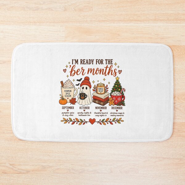 Item preview, I'm Ready for the 'ber Months Cozy Seasonal Celebration designed and sold by OddPopARt.