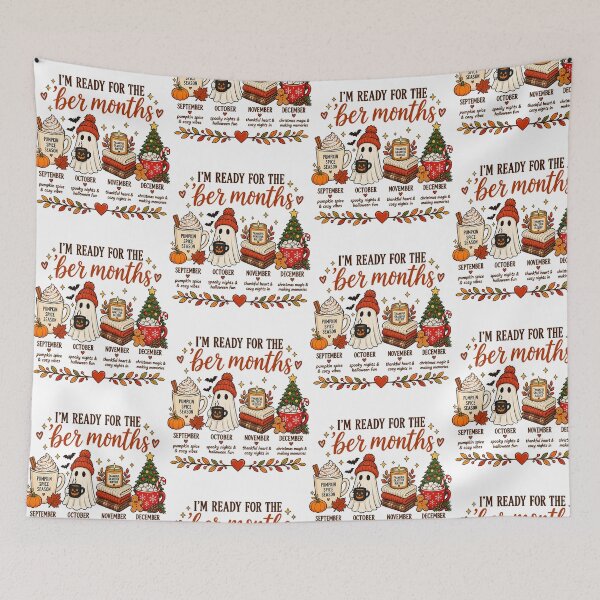 Item preview, I'm Ready for the 'ber Months Cozy Seasonal Celebration designed and sold by OddPopARt.