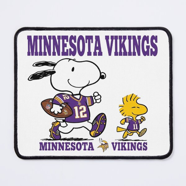 Item preview, Snoopy Minnesota Vikings Game Day Football Fan Art designed and sold by CaneufeyCip.