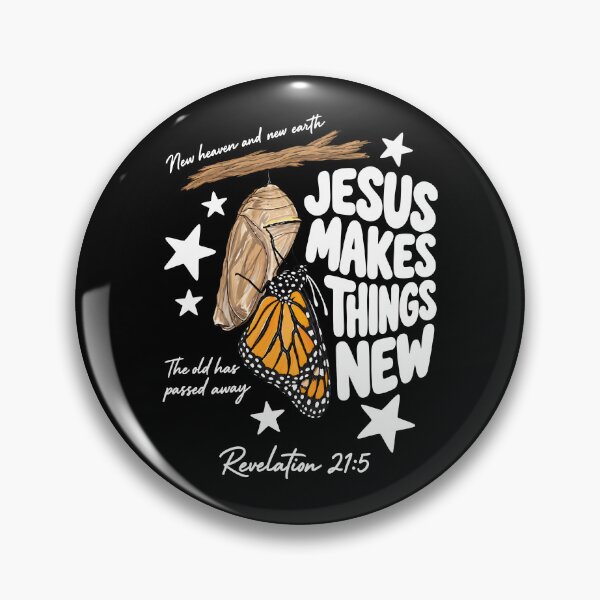 Item preview, Jesus Makes Things New designed and sold by chizuneart.