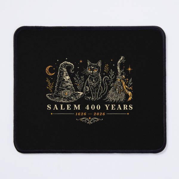 Item preview, Salem 400 Years Anniversary Witch Hat Cat designed and sold by thefirstbroo.