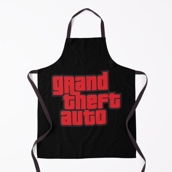 Item preview, GTA Grand Theft Auto Logo Vibrant Red designed and sold by BubblePopRed.