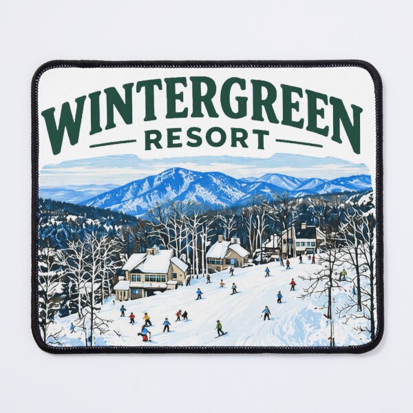 Item preview, Winter Wintergreen Resort designed and sold by ryanapples2.
