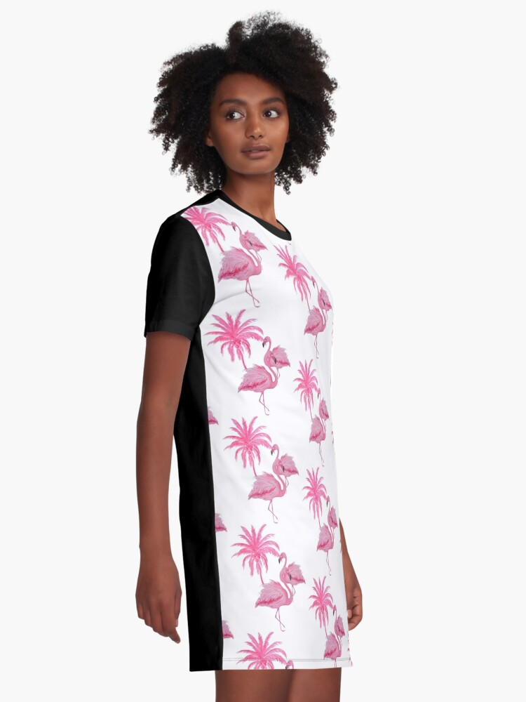 Pink palm 2024 tree dress