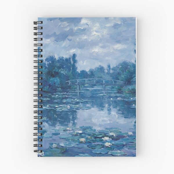 Item preview, Water Lilies by Claude Monet Fan Art Watercolor Painting Vintage Botanical Floral Flowers Nature Digital Illustration designed and sold by Matt_Smith.