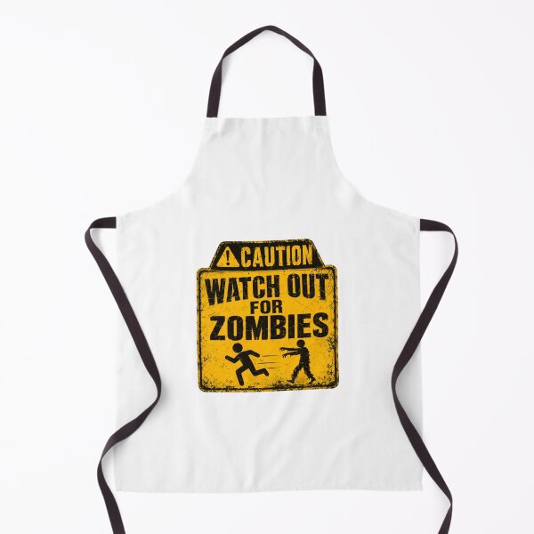 Item preview, Caution Watch Out For Zombies Horror Fan Undead Apocalypse designed and sold by HumansStuck12.