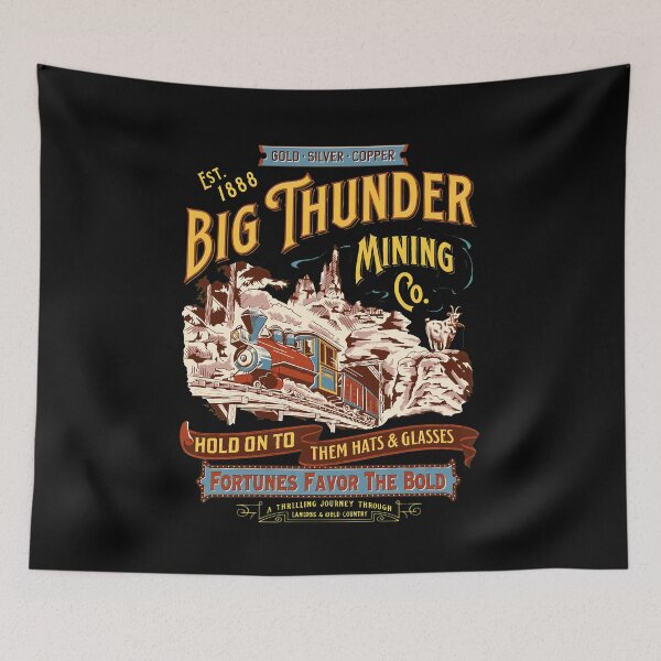 Item preview, Vintage Mining Company Retro Train Ride  designed and sold by Osazuwa92.