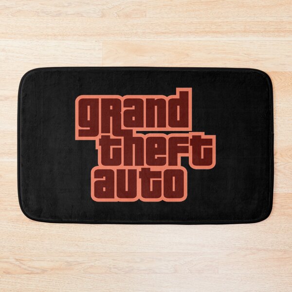 Item preview, GTA Grand Theft Auto Logo Red designed and sold by BubblePopRed.