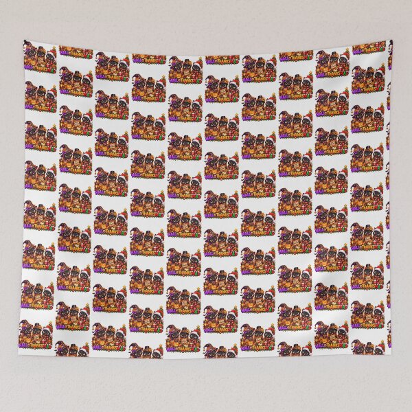 Item preview, Cute Hallothanksmas Black cat Halloween Thanksgiving Christmas designed and sold by QuiteOrbit.