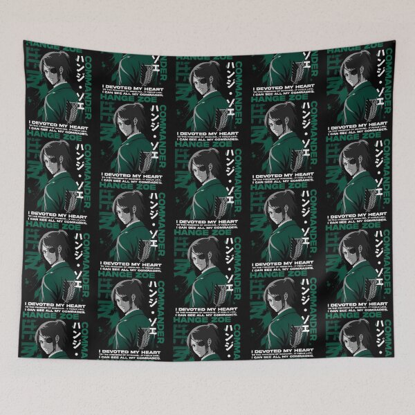 Item preview, Hange Zoe Aesthetic Attack On Titan Gritty Anime designed and sold by Sa-Villa.